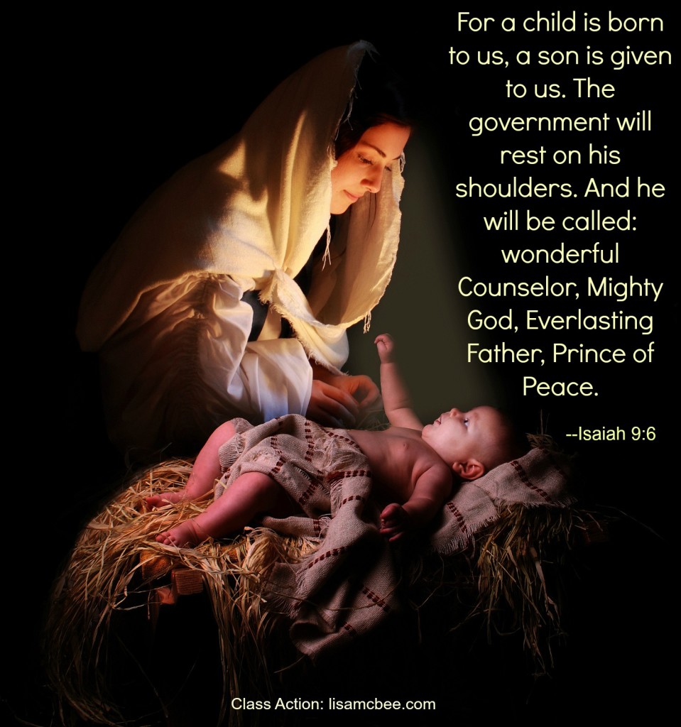 Isaiah 9-6 Baby Jesus